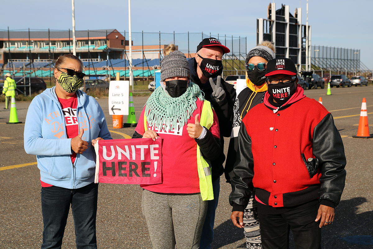 Operation Feed Atlantic City Thanksgiving Photos and Video NJ AFLCIO