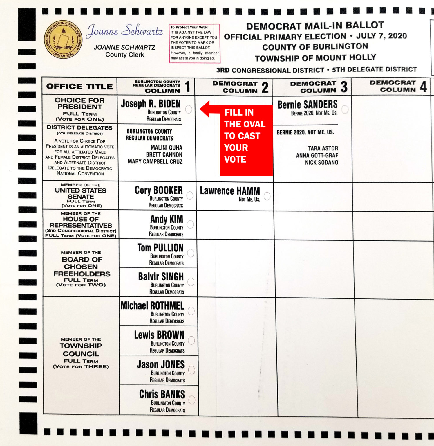 Bonner County Elections 2024 Sample Ballot - Debbie Simonne