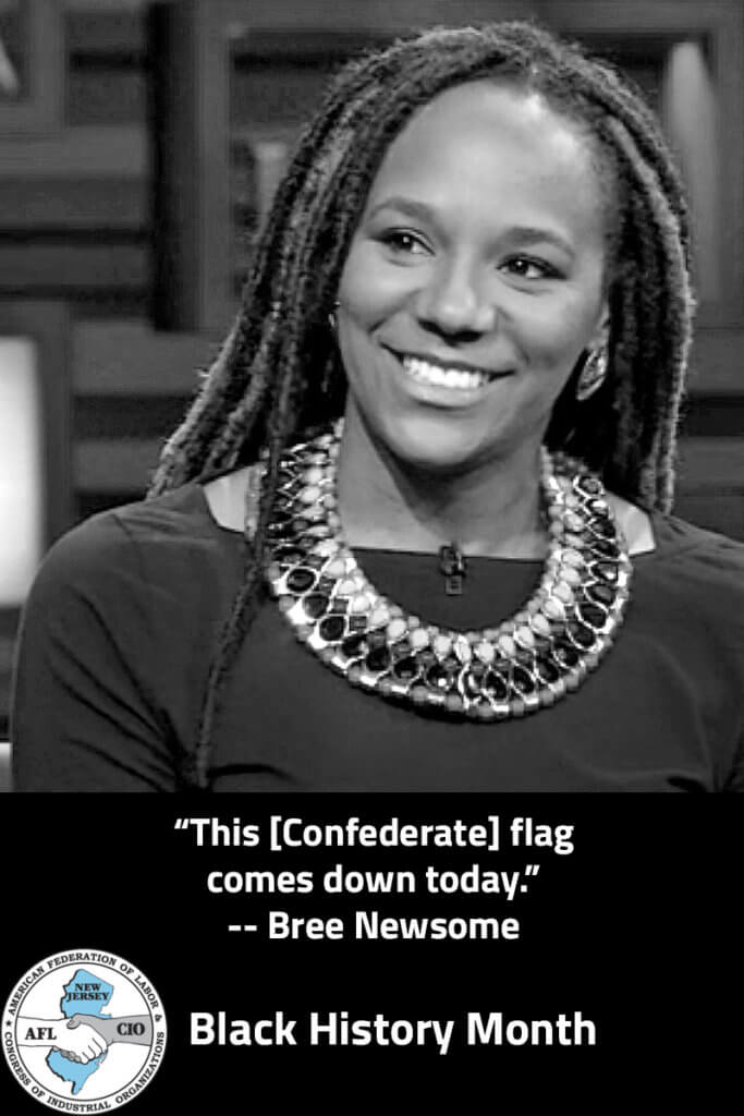 Profile Bree Newsome NJ AFL CIO   Bree Newsome 683x1024 