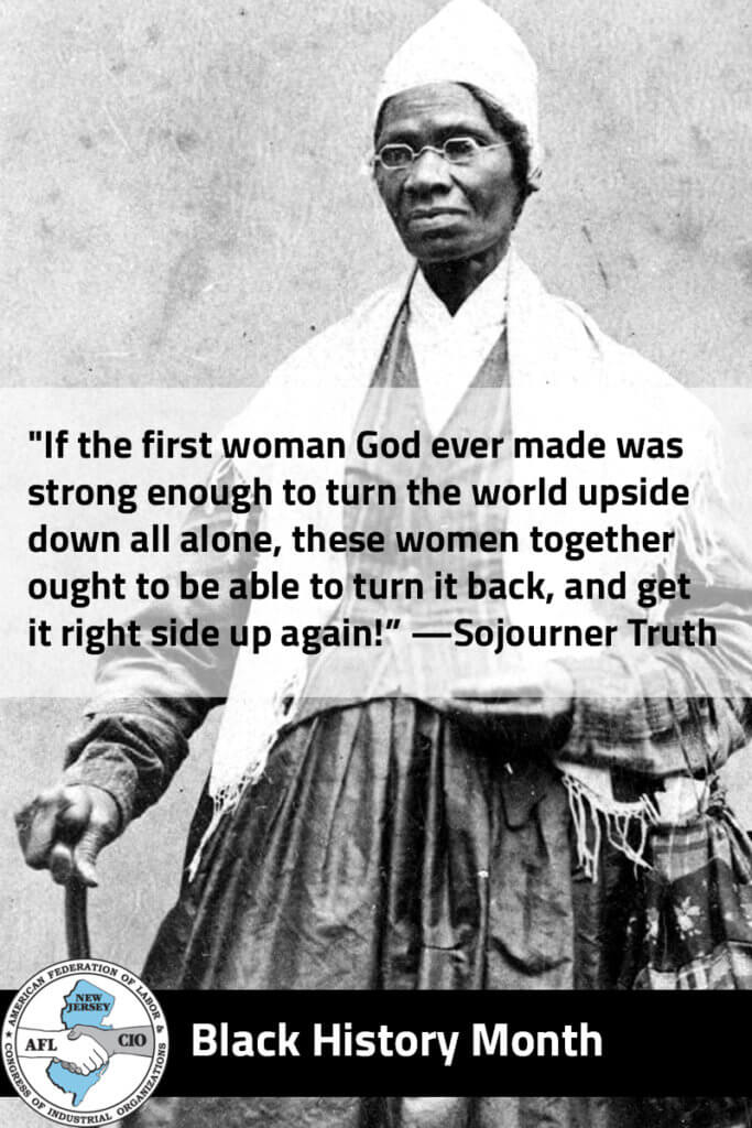 Profile Sojourner Truth Nj Afl Cio